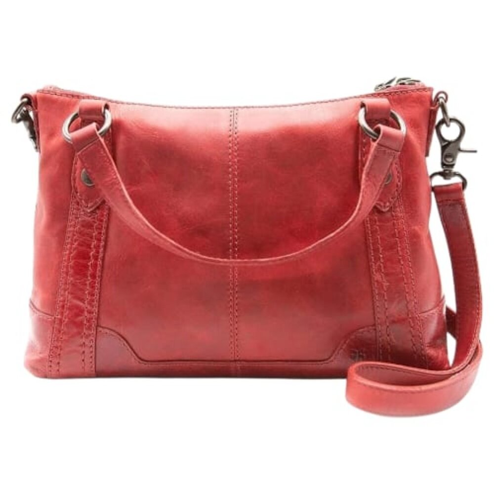 Frye Melissa Medium Crossbody, Red
